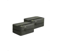 Spigen Life Rangement Valise Cubes d'emballage Imperméable Organisateur de Voyage, Lot de 2 (S1+S1) - Vert foncé