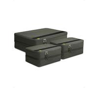 Spigen Life Rangement Valise Cubes d'emballage Imperméable Organisateur de Voyage, Lot de 3 (S2+XL1) - Vert foncé