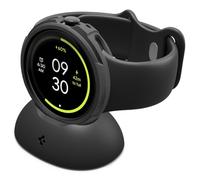 Spigen Liquid Air Coque avec Support de Charge Pixel Watch 5/4 41mm | Étui TPU léger et flexible avec design de protection fin et bords surélevés pour modèles 2026/2025 - Noir mat