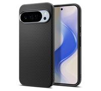Spigen Liquid Air Coque Compatible avec Google Pixel 10/10 Pro [Souple] - Noir Mat