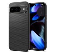 Spigen Liquid Air Coque Compatible avec Google Pixel 9 / Pixel 9 Pro [Souple] - Noir Mat