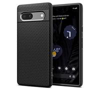 Spigen Liquid Air Coque Compatible avec Pixel 7a [Souple] - Noir Mat