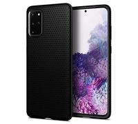 Spigen Liquid Air Coque Compatible avec Samsung Galaxy S20 Plus - Noir