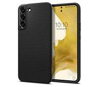Spigen Liquid Air Coque Compatible avec Samsung Galaxy S22 5G - Noir Mat