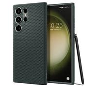 Spigen Liquid Air - Coque de protection pour téléphone portable - polyuréthanne thermoplastique (TPU) - vert abîme - pour Samsung Galaxy S23 Ultra Vert
