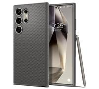 Spigen Liquid Air Coque Compatible avec Samsung Galaxy S24 Ultra 5G - Gris | Gris marbre