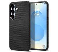 Spigen Liquid Air Coque Compatible avec Samsung Galaxy S25 Plus - Noir Mat