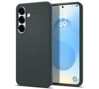 Spigen Liquid Air Coque Compatible avec Samsung Galaxy S25 - Vert | Abysse verte