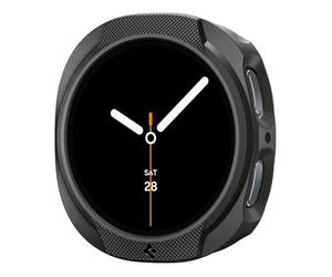 Spigen Liquid Air Coque pour Galaxy Watch Série 9/8 | Coque légère et flexible en TPU avec design fin, 40mm - Noir mat