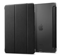 Spigen Liquid Air Folio Coque Compatible avec iPad Pro 11 Pouces M5/M4 (2025-2024) Étui léger et Fin avec Fonction Sommeil/réveil Automatique Amical avec Le Stylo - Noir