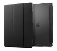 Spigen Liquid Air Folio Coque Compatible avec iPad Pro 13 Pouces M5/M4 (2025-2024) Étui léger et Fin avec Fonction Sommeil/réveil Automatique Amical avec Le Stylo - Noir