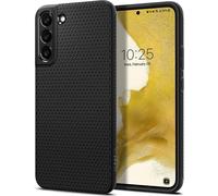Liquid Air - Coque de protection pour téléphone portable - polyuréthanne thermoplastique (TPU) - noir mat - pour Samsung Galaxy S22