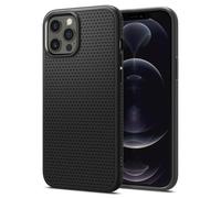 Spigen Spigen Coque Liquid Air iPhone 12 Pro Max Noir