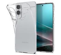 Spigen Liquid Crystal Coque Compatible avec Samsung Galaxy S25 Edge - Transparent
