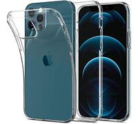Spigen Liquid Crystal Coque pour iPhone 12 et iPhone 12 Pro - Transparent