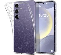 Spigen Liquid Crystal Glitter Coque Compatible avec Samsung Galaxy S24 5G - Crystal Quartz