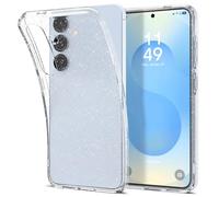 Spigen Liquid Crystal Glitter Coque Compatible avec Samsung Galaxy S25 Plus - Crystal Quartz