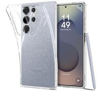 Spigen Coque Liquid Crystal Glitter Compatible avec Samsung Galaxy S25 Ultra Crystal Quartz