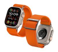 Spigen Lite Fit Ultra Bracelet Compatible avec Apple Watch Ultra 2/1 49mm, Series 10 46mm, Series 9/8/7/6/5/4/SE 45mm, 44mm - Orange