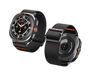Spigen Lite Fit Bracelet Compatible avec Samsung Galaxy Watch Ultra 47mm (2025/2024) - Noir