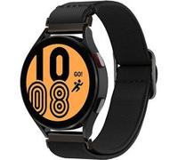 Spigen Lite Fit Bracelet 20mm Compatible avec Bracelet Samsung Galaxy Watch 7 44/40mm, FE 40mm, 6/5/4 44/40mm, Classic 6 47/43mm, 5 Pro 45mm, 4 Classic 46/42mm, 3 41mm, Active 1&2 - Noir