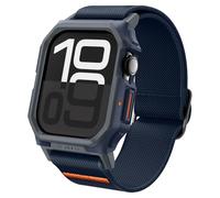 Spigen Lite Fit Pro Coque avec bracelet Compatible avec Apple Watch Series 11/10 46mm (2025/2024) - Bleu Marine