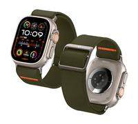 Spigen Bracelet en nylon Lite Fit compatible avec Apple Watch 49/46/45/44 mm – Kaki