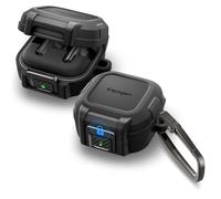 Spigen Lock Fit Coque Compatible avec Samsung Galaxy Buds 4 Pro/Buds 4 (2026) - Noir Mat