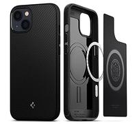 Spigen Mag Armor Magfit Coque pour iPhone 13 MagSafe - Noir Mat