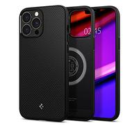 Spigen Mag Armor Magfit Coque pour iPhone 13 Pro Max - Noir Mat | Technologie Air Cushion, Protection de grade militaire