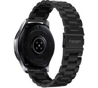 Spigen Modern Fit 46mm Watch Band - Bracelet de montre pour montre intelligente - noir - pour Samsung Galaxy Watch (46 mm) G