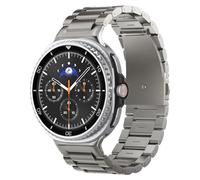 Spigen Modern Fit Titanium Bracelet Compatible avec Samsung Galaxy Watch 8 44mm/40mm, 8 Classic 46mm (2025) - Titane Naturel