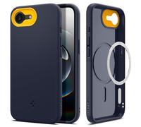 Spigen Nano Pop MagFit Coque Compatible avec iPhone 17e / 16e - Bleu Myrtille