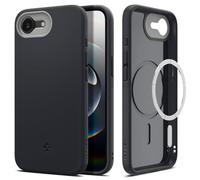 Spigen Nano Pop MagFit Coque Compatible avec iPhone 17e / 16e - Sésame Noir