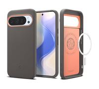Spigen Nano Pop MagFit Coque pour Google Pixel 10/10 Pro - Gris Papaye