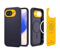 Spigen Nano Pop MagFit Coque pour Google Pixel 10a - Bleu Myrtille | Design bicolore ton sur ton avec aimant MagSafe intégré, Protection Spigen Air Cushion