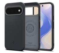 Spigen Nano Pop MagFit Coque pour Pixel 11 - Sésame Noir | Design bicolore ton sur ton avec aimant MagSafe intégré, Protection Spigen Air Cushion