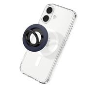 Spigen NanoPop MagFit Anneau [Support à Charnière Rotative] Poignées Téléphone Magnétique Compatible avec iPhone 17 17e 16 15 14 13 et Coque MagSafe/Pixelsnap pour Samsung S26 S25, Pixel 10 10a - Bleu