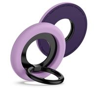 Spigen NanoPop MagFit Anneau Telephone pour MagSafe, [Fonction Support] Compatible avec iPhone 16 15 14 13 et Coques MagSafe pour Samsung S25, iPhone 16e, Pixelsnap pour Pixel 10 Pro XL Fold - Violet