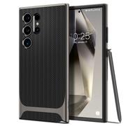 Spigen Neo Hybrid Coque Compatible avec Samsung Galaxy S24 Ultra 5G - Gunmetal