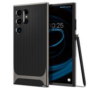 Spigen Neo Hybrid Coque Compatible avec Samsung Galaxy S24 Ultra 5G - Gunmetal