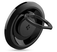 Spigen O-Mag Anneau MagSafe, 360° Rotation, Poignées Téléphone Magnétique | Compatible avec iPhone Duo 18 Pro Max 17 17e 16 15 14 13 12 Pixel 11 10 et Coque MagSafe/Pixelsnap pour Samsung - Noir