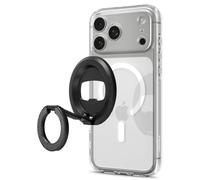 Spigen O-Mag Anneau MagSafe [Décapsuleur & Support Réglable] Aimant Double Face Compatible avec Accessoire Magnétique, iPhone 17 16 15 14 13 et Coque MagSafe/Pixelsnap pour Samsung S26 S25, Pixel 10