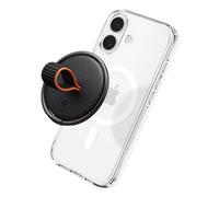 Spigen O-Mag Anneau MagSafe [Support à Charnière Rotative] Poignées Téléphone Magnétique Compatible avec iPhone 17 16 15 14 13 Pro Max et Coque MagSafe/Pixelsnap pour Samsung S26 S25, Pixel 10 - Noir