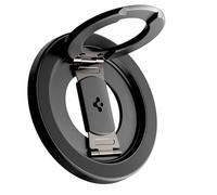 Spigen O-Mag MagFit+ Anneau MagSafe [Support à Double Charnière] Support Anneau avec Aimant Double Face pour iPhone 17, 17e, 16, 15, 14, 13 12 et Coques MagSafe pour Samsung S26, S25, Pixel 10 - Noir