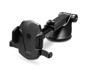 Spigen OneTap Kuel Support Téléphone Portable de Voiture Universel One Touch, Compatible avec iPhone 17/16/15/14 Samsung S25/S24 Pixel 10/9 Pro XL Xiaomi et Plus