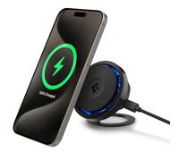 Spigen OneTap Pro 3 Cryomax Chargeur Qi2 Béquille - Noir