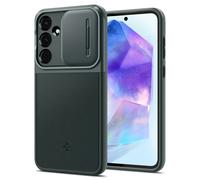 Spigen Optik Armor, abyss green - Samsung Galaxy A55