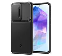 Spigen Optik Armor Coque Compatible avec Samsung Galaxy A55 5G - Noir