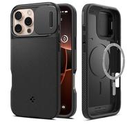 Spigen Optik Armor MagFit Coque pour iPhone 16 Pro Max - Noir